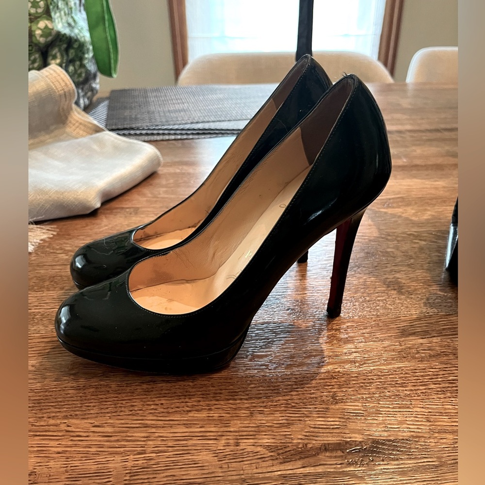 Christian Louboutin  Emerald Pumps- great find!